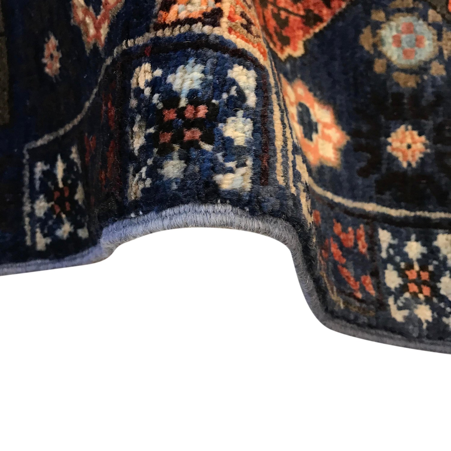 Purple Color Mamluk Carpet 3' 6" x 4' 11" ft / 107 x 150 cm - No. B34192