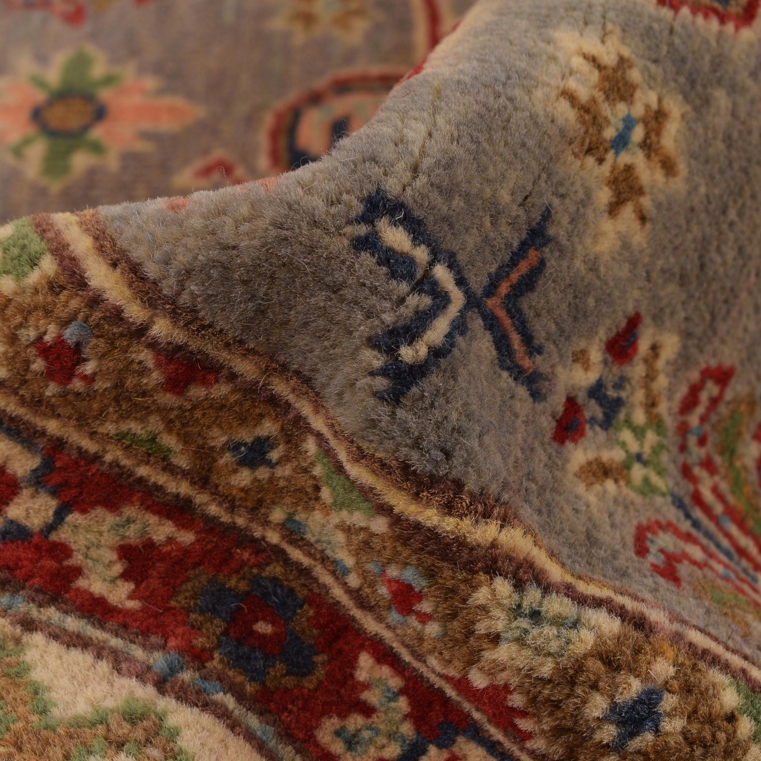 Hand knotted Kazak Rugs 3' 3" x 5' 0" ft / 99 x 152 cm - No. B34198