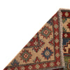 Blue Color Kazak Rug 3' 4" x 4' 9" ft / 102 x 145 cm - No. B34605