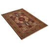 Oriental Mamluk Area Rug 3' 3" x 4' 10" ft / 100 x 147 cm - No. B34606