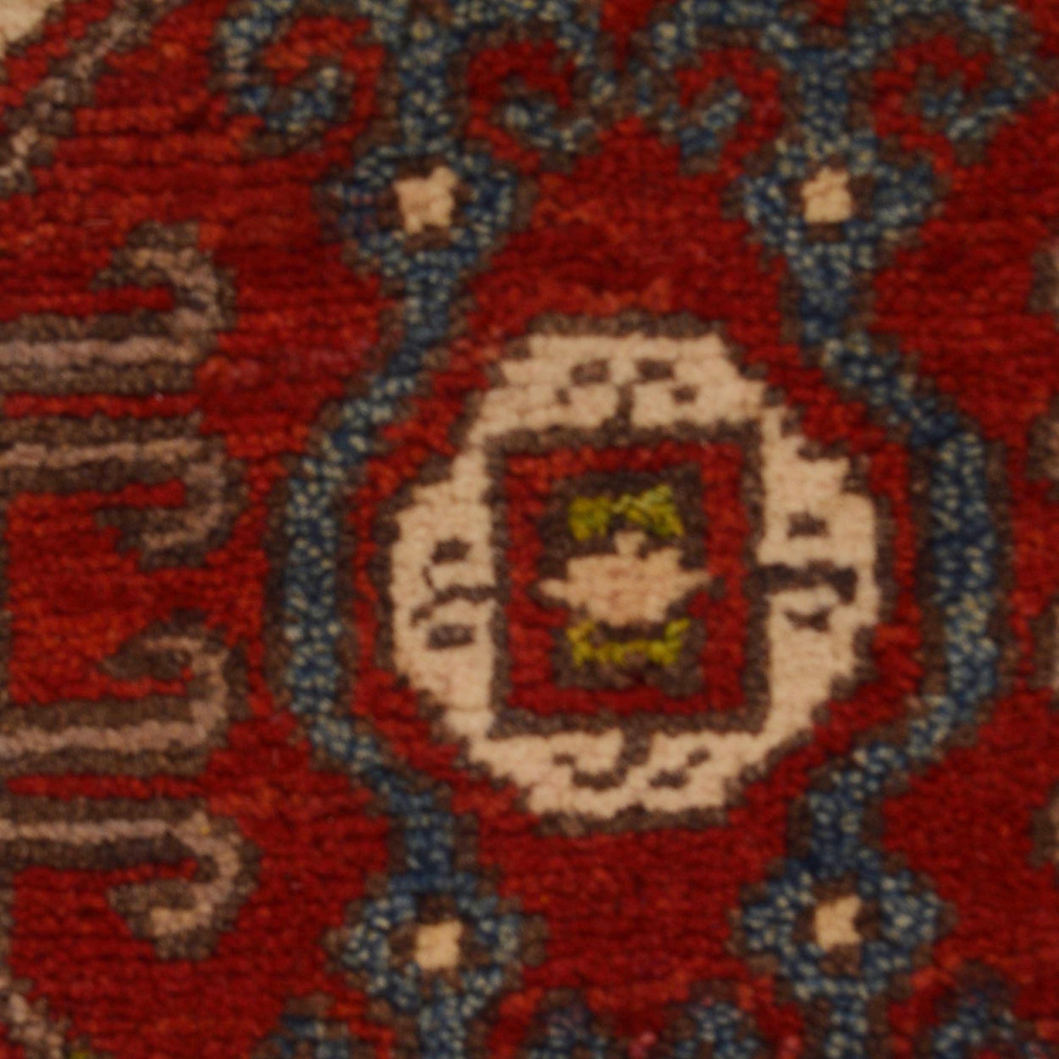 Oriental Mamluk Area Rug 3' 3" x 4' 10" ft / 100 x 147 cm - No. B34606