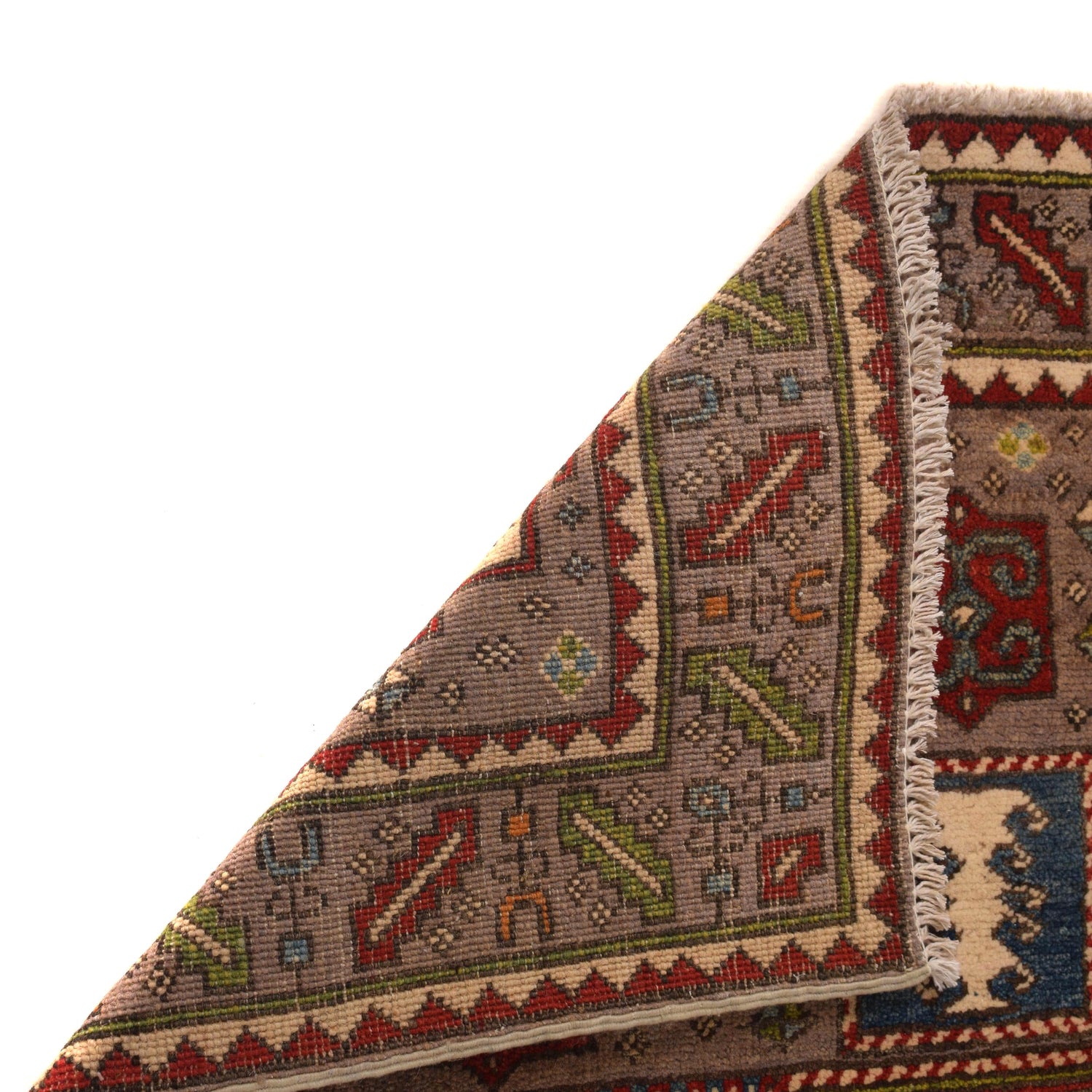 Oriental Mamluk Area Rug 3' 3" x 4' 10" ft / 100 x 147 cm - No. B34606