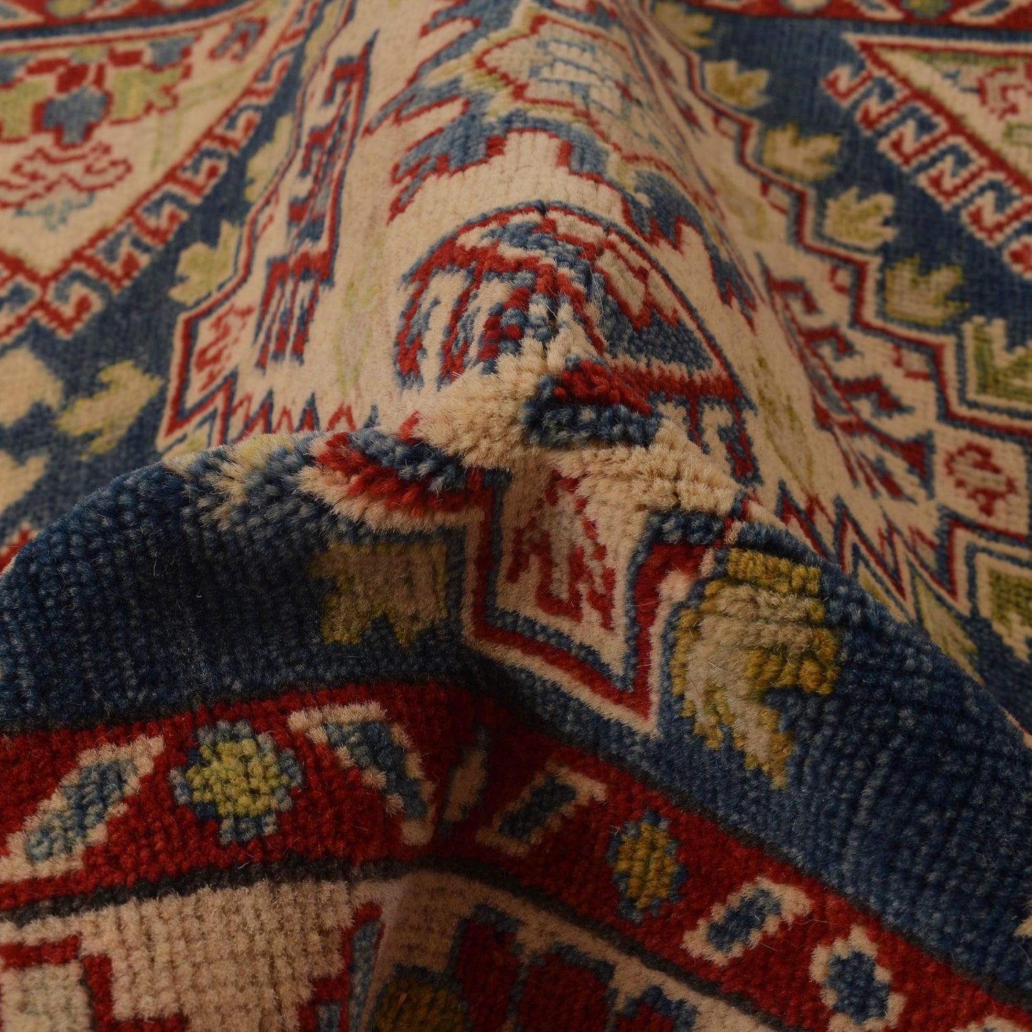 Hand knotted Kazak Rugs 3' 2" x 4' 8" ft / 96 x 142 cm - No. B34609