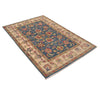 Hand Knotted Kazak Oriental Rug 3' 11" x 5' 10" ft / 119 x 179 cm - No. B34610