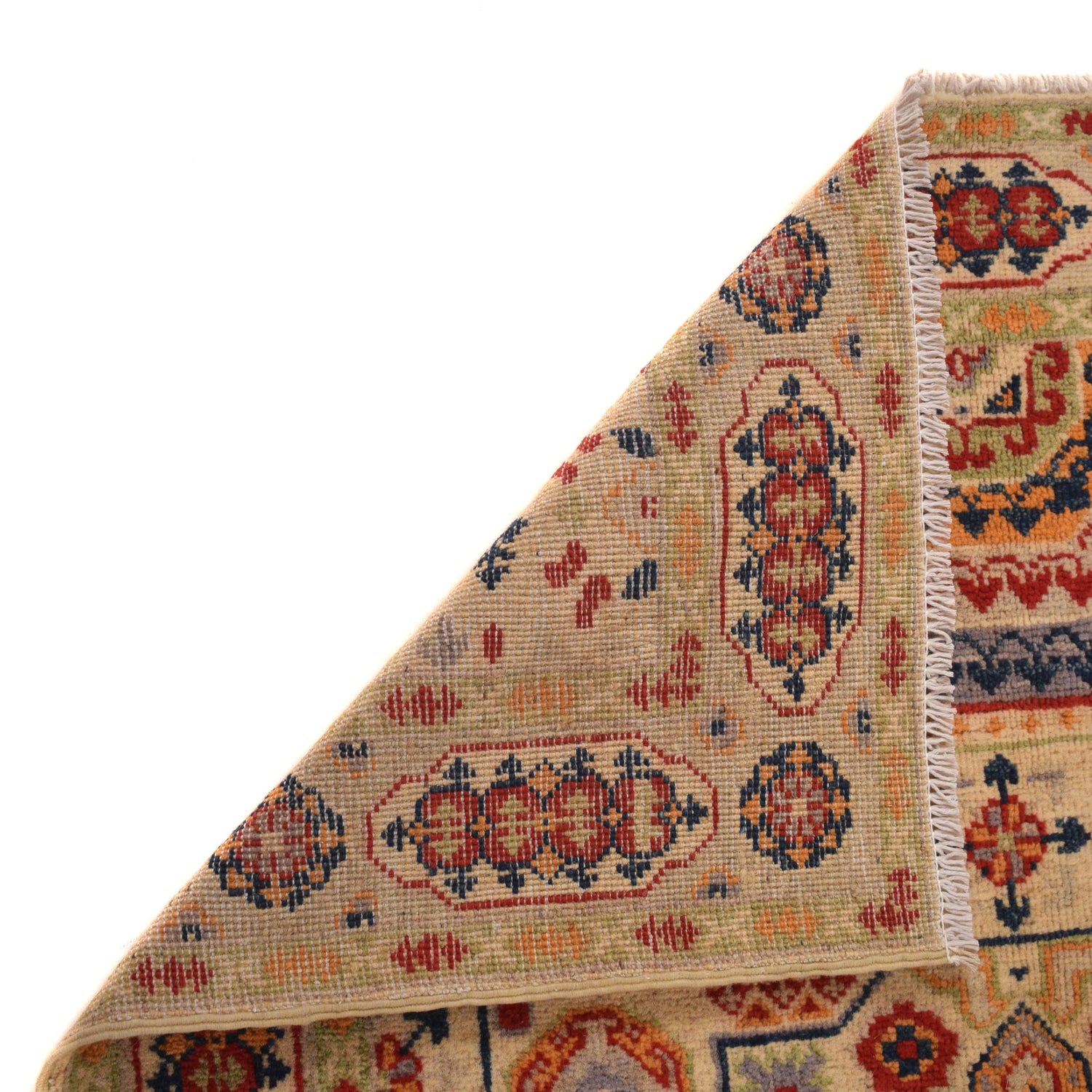 Hand knotted Kazak Carpet 3' 3" x 4' 11" ft / 100 x 150 cm - No. B34614