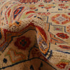 Hand knotted Kazak Carpet 3' 3" x 4' 11" ft / 100 x 150 cm - No. B34614