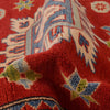 Handmade Kazak Area Rug 3' 4" x 4' 10" ft / 102 x 147 cm - No. B34615