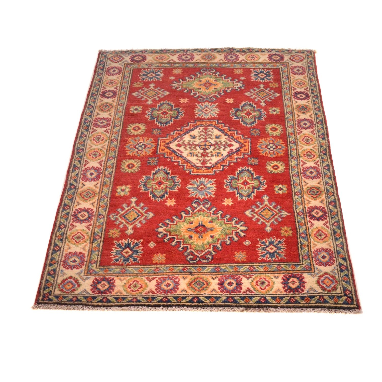 Hand knotted Kazak Rugs 2' 7" x 3' 11" ft / 80 x 119 cm - No. B34620