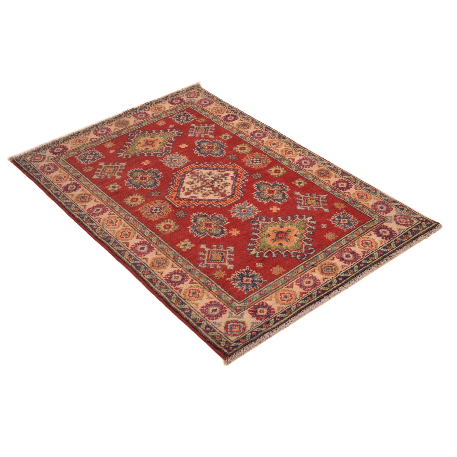 Hand knotted Kazak Rugs 2' 7" x 3' 11" ft / 80 x 119 cm - No. B34620