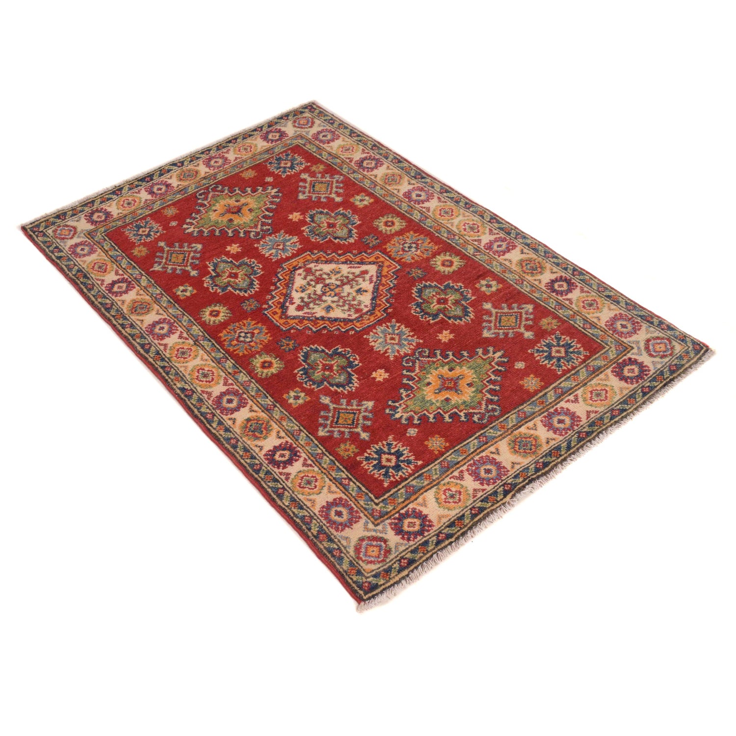 Hand knotted Kazak Rugs 2' 7" x 3' 11" ft / 80 x 119 cm - No. B34620