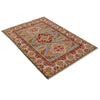 Hand knotted Kazak Rugs 3' 5" x 5' 0" ft / 103 x 153 cm - No. B34622