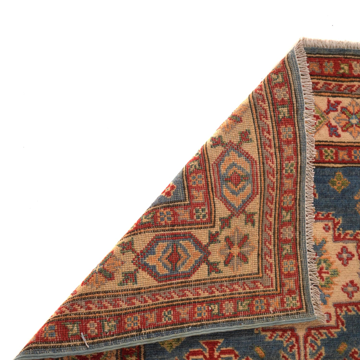 Hand knotted Kazak Carpet 3' 3" x 5' 0" ft / 98 x 153 cm - No. B34624