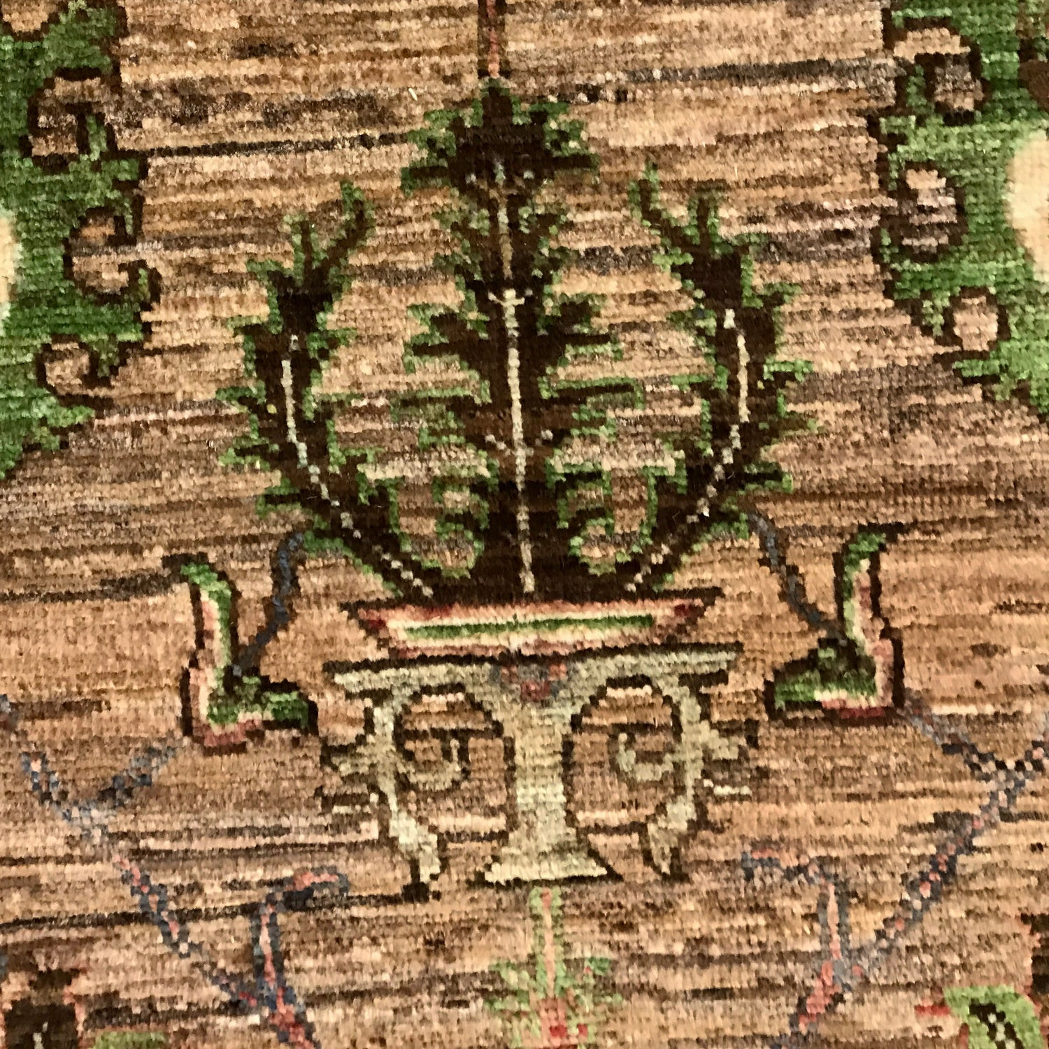 Hand knotted Sultani Carpet 6' 7" x 9' 7" ft / 200 x 291 cm - No. B34654