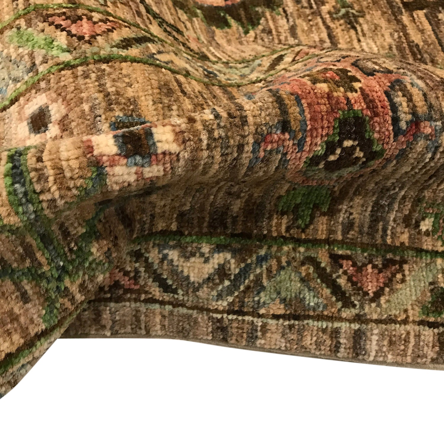 Hand knotted Sultani Carpet 6' 7" x 9' 7" ft / 200 x 291 cm - No. B34654