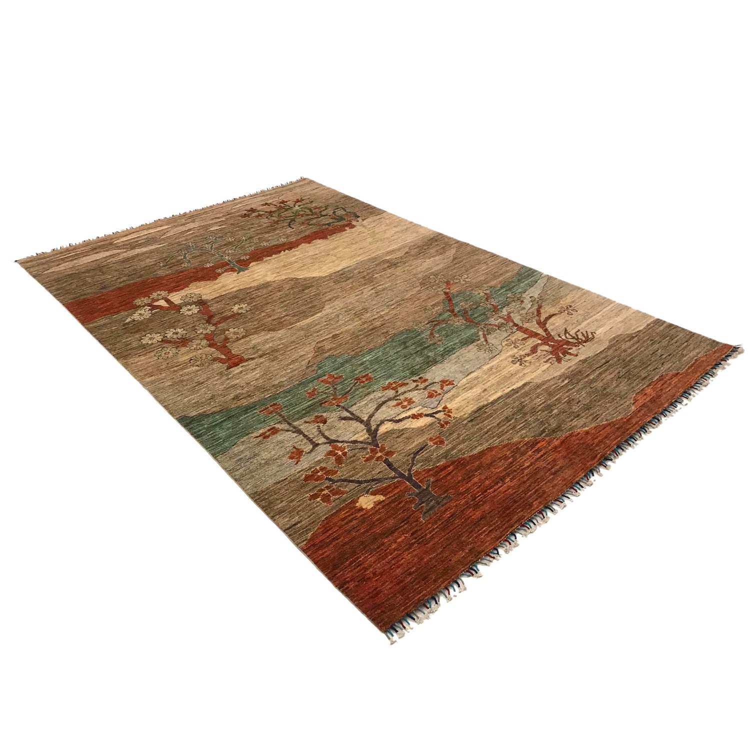 Tree Of Life Rug 6' 6" x 9' 10" ft / 197 x 300 cm - No. B34657