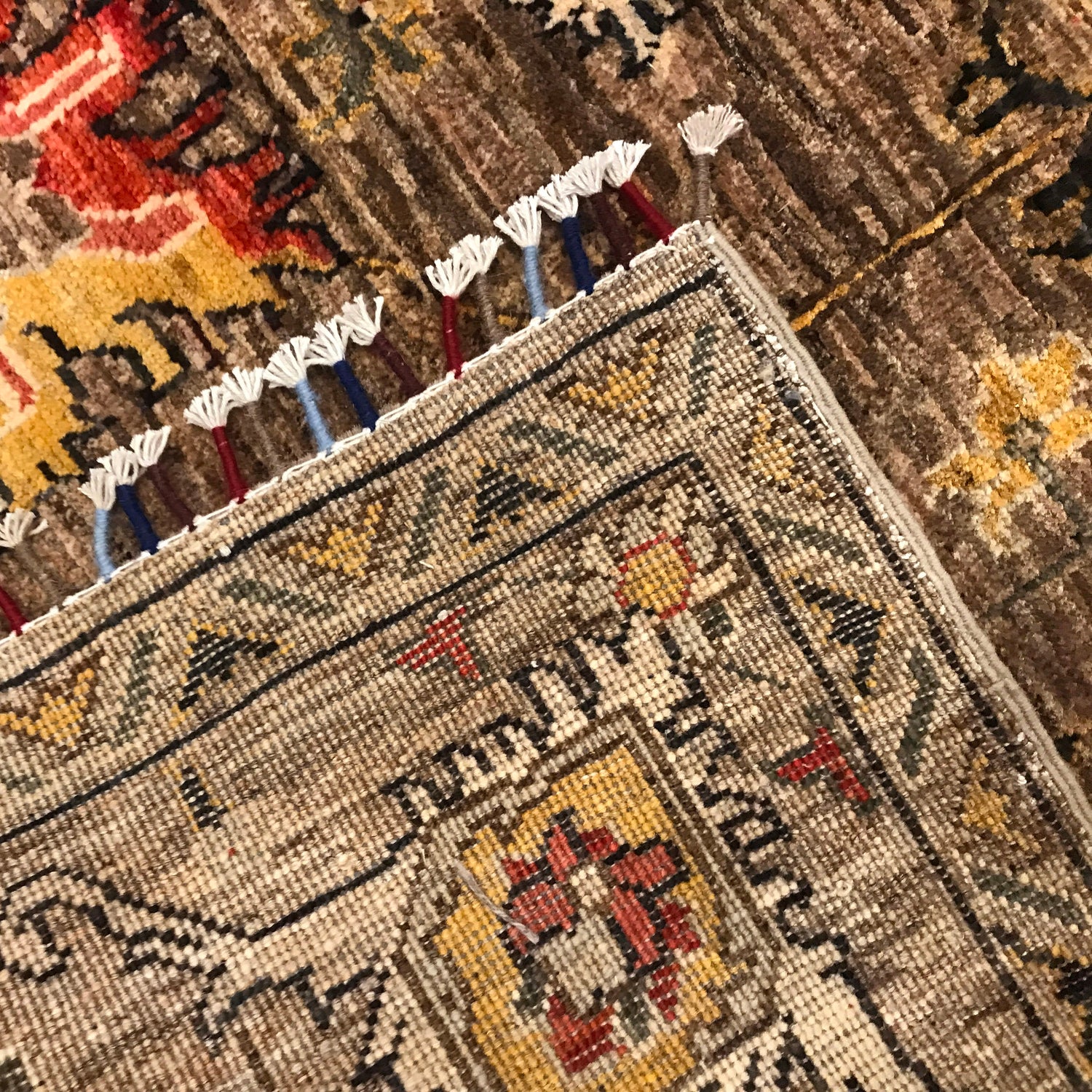 Handmade Sultani Area Rug 6' 7" x 9' 9" ft / 200 x 298 cm - No. B34659