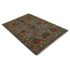 Hand Knotted Sultani Modern Rug 4' 1" x 5' 10" ft / 125 x 177 cm - No. B34660