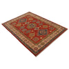 Oriental Kazak Rug 4' 2" x 5' 7" ft / 126 x 170 cm - No. B34666