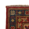 Red Color Kazak Rug 3' 10" x 6' 3" ft / 118 x 190 cm - No. B34672