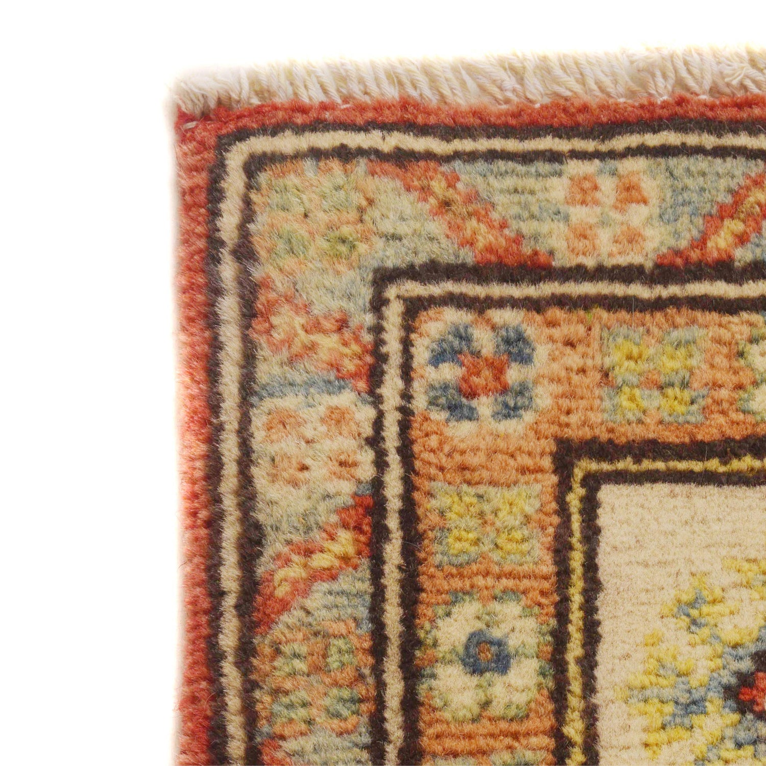 Hand Knotted Kazak Oriental Rug 3' 11" x 5' 10" ft / 120 x 179 cm - No. B34673