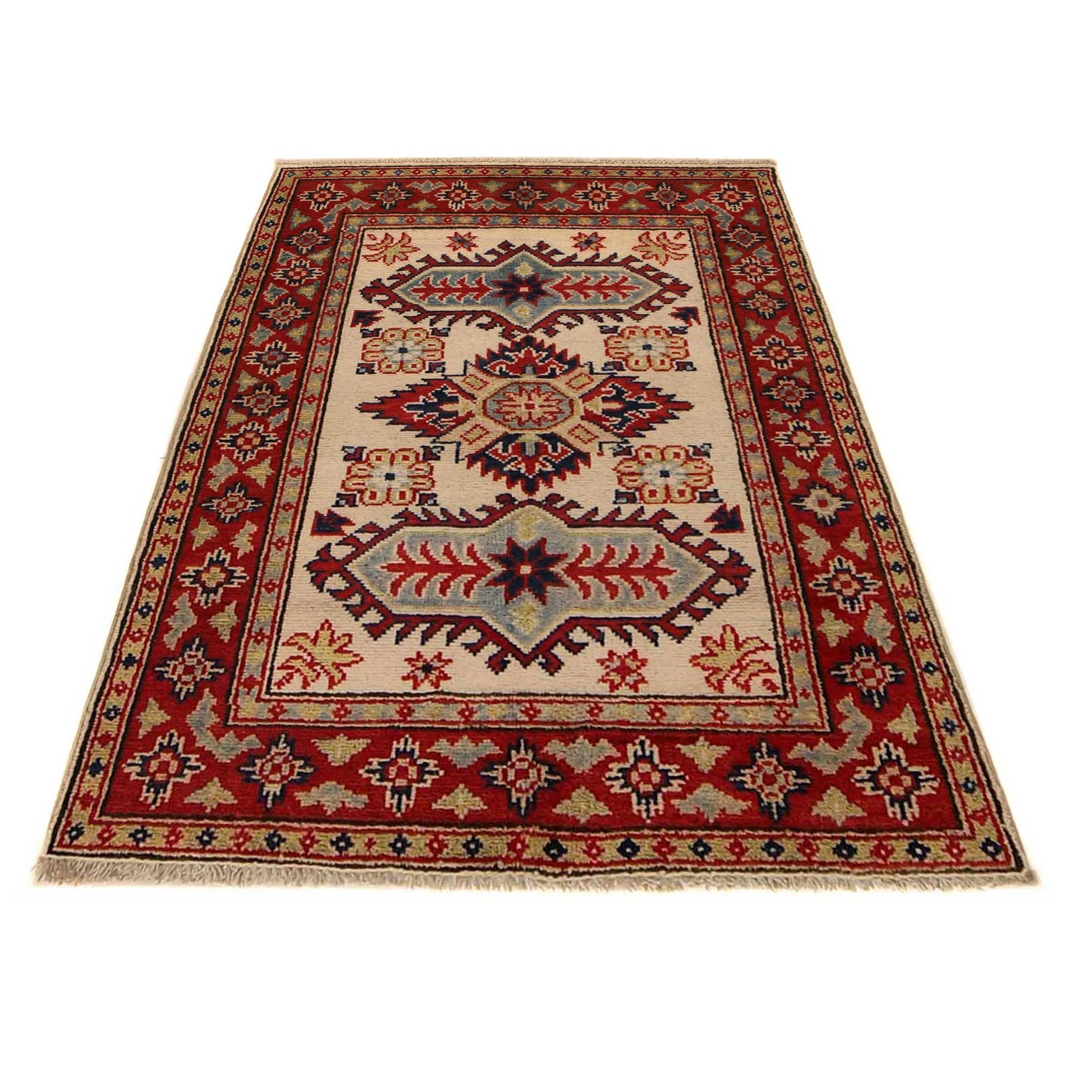 Oriental Kazak Rug 2' 9" x 3' 11" ft / 83 x 120 cm - No. B34681
