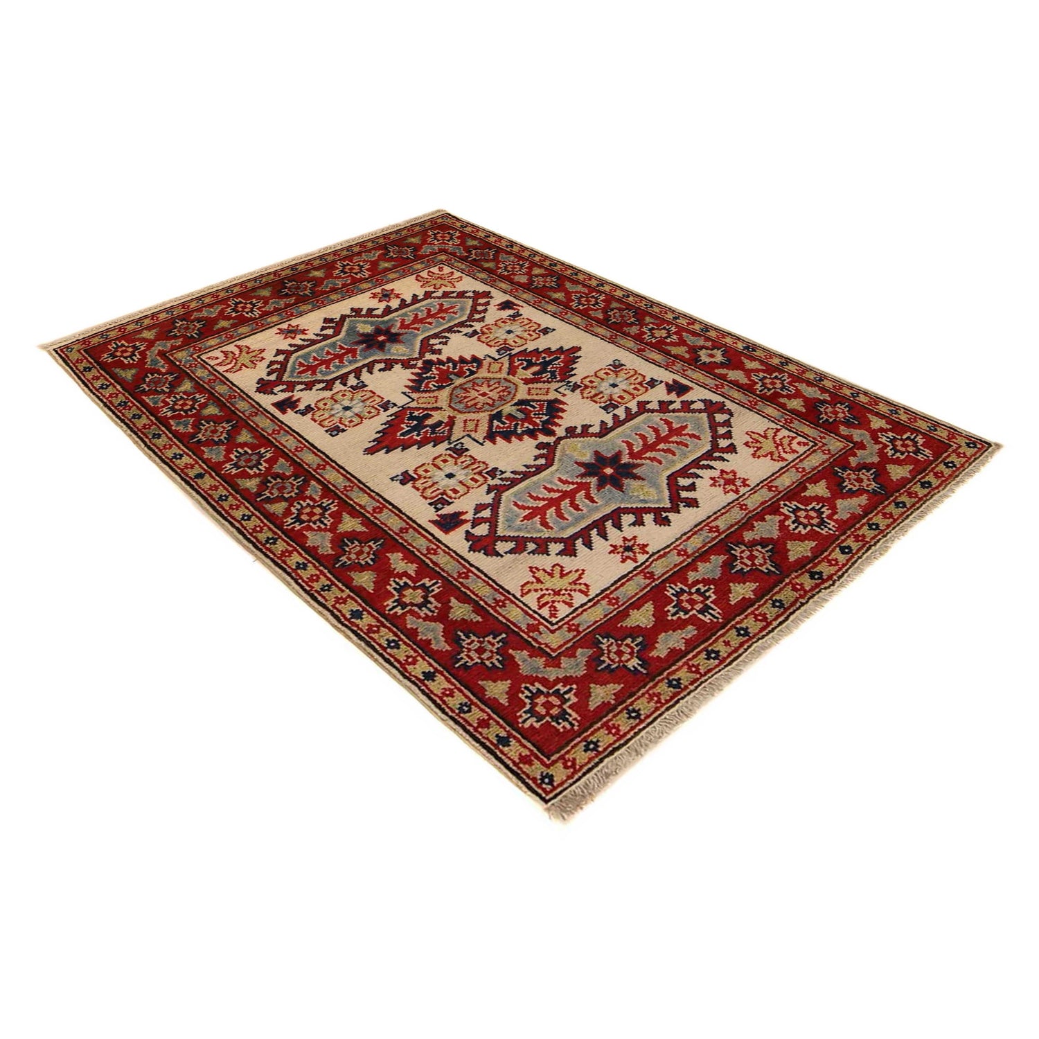 Oriental Kazak Rug 2' 9" x 3' 11" ft / 83 x 120 cm - No. B34681