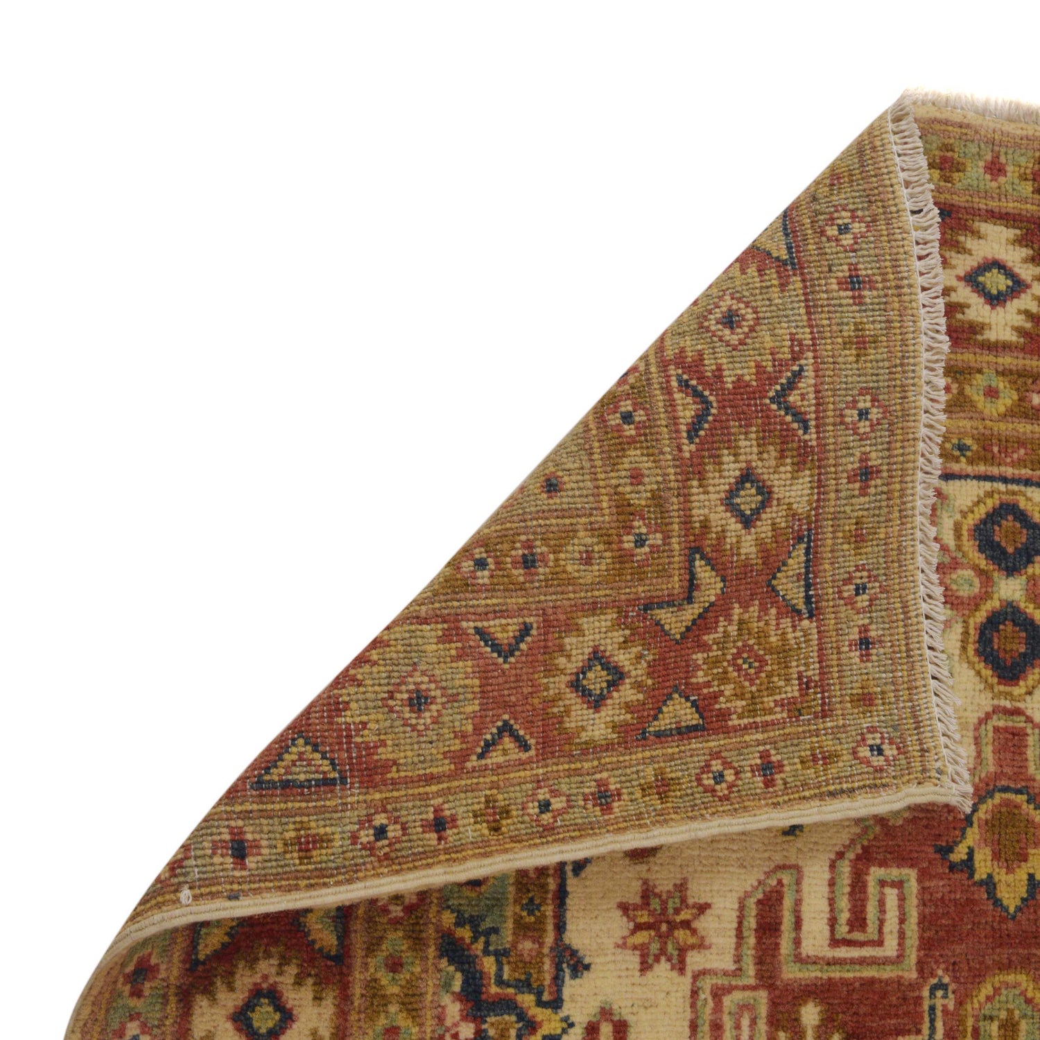 Hand Knotted Persian Heriz Area Rug 3' 5" x 5' 0" ft / 104 x 152 cm - No. B34683