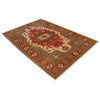 Multi Color Heriz Design Rug 3' 3" x 4' 10" ft / 100 x 148 cm - No. B34684