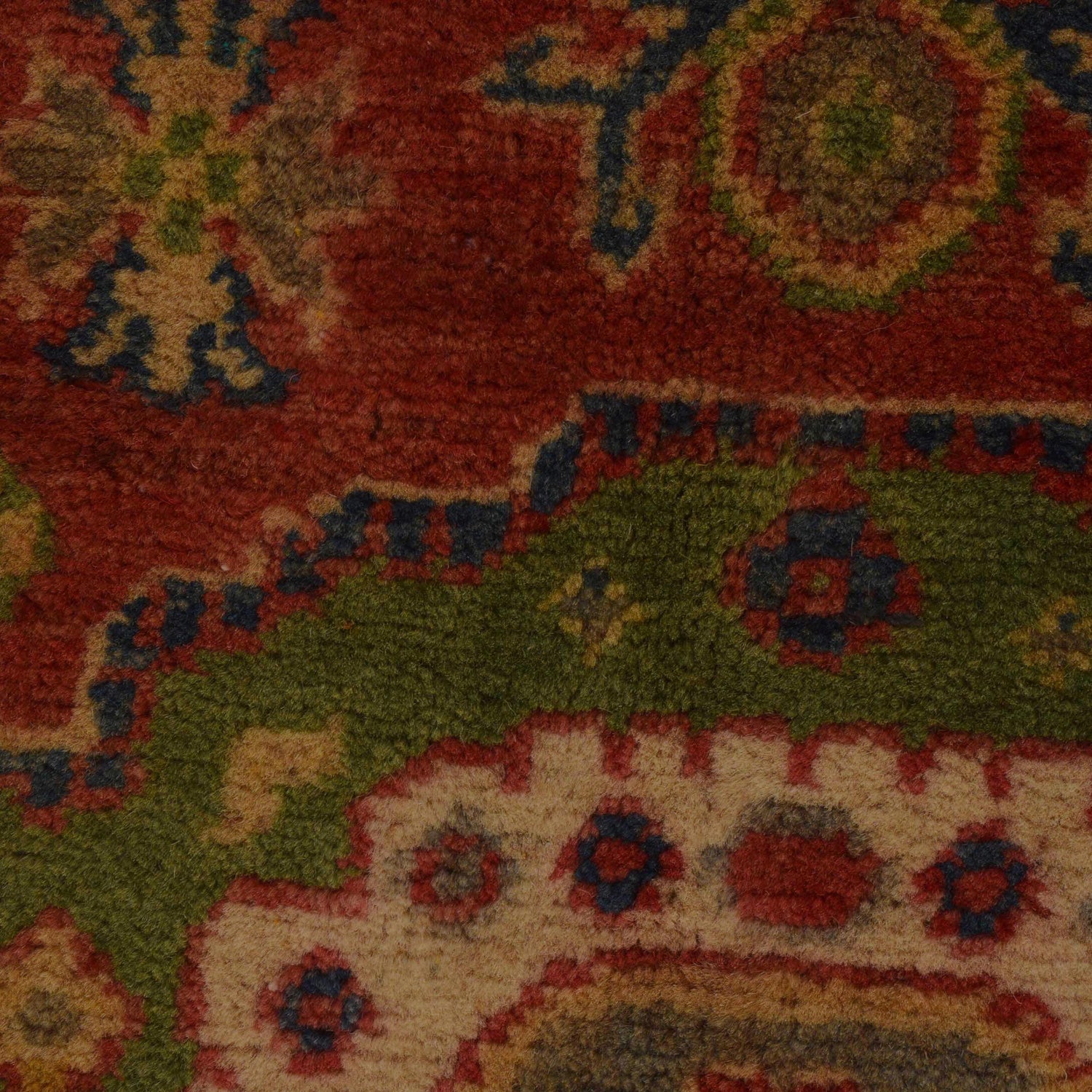 Multi Color Heriz Design Rug 3' 3" x 4' 10" ft / 100 x 148 cm - No. B34684