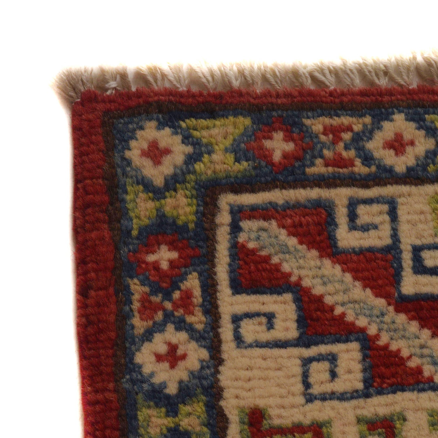 Hand Knotted Kazak Oriental Rug 3' 2" x 4' 9" ft / 97 x 145 cm - No. B34686