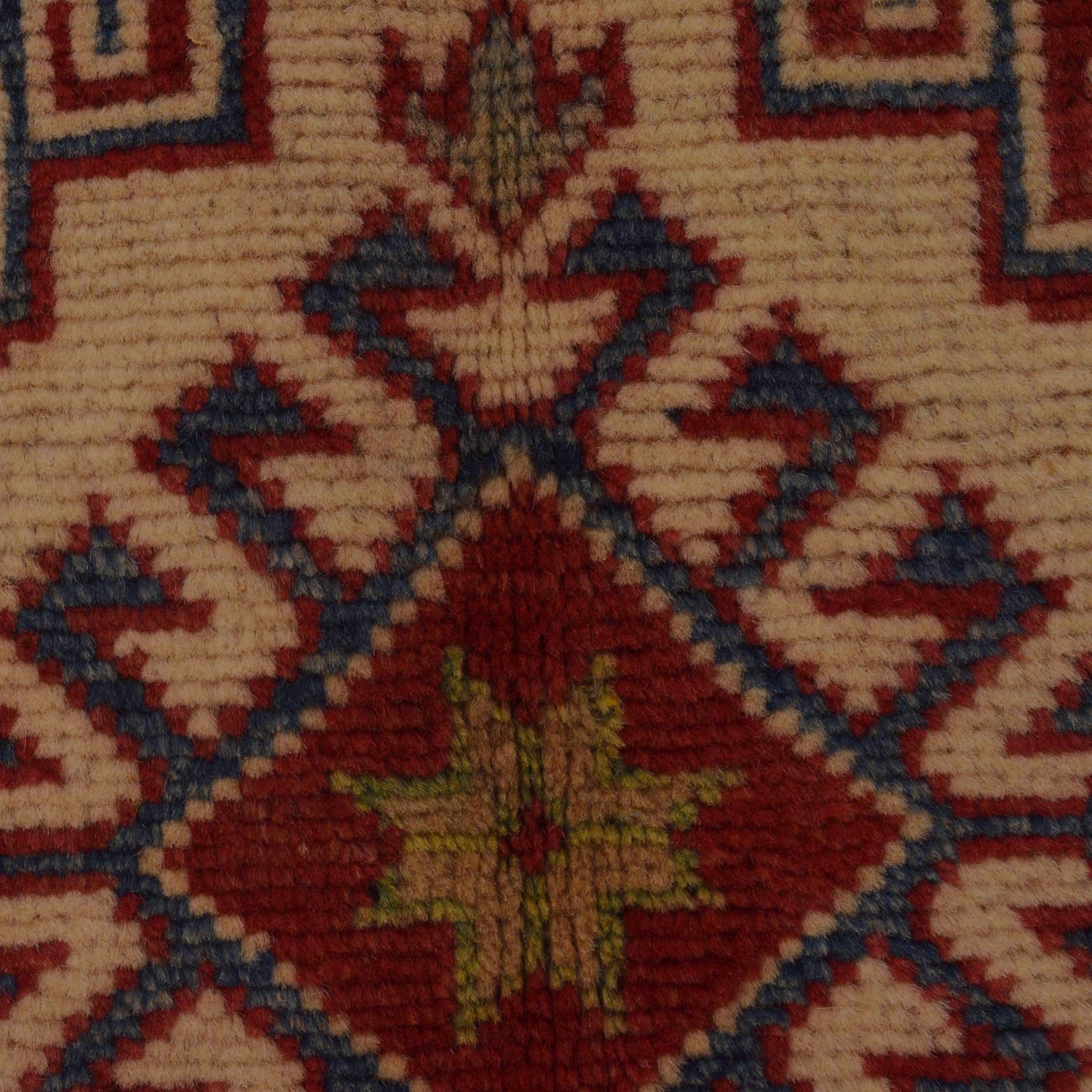 Hand Knotted Kazak Oriental Rug 3' 2" x 4' 9" ft / 97 x 145 cm - No. B34686