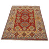 Hand knotted Kazak Carpet 3' 5" x 5' 0" ft / 104 x 152 cm - No. B34689
