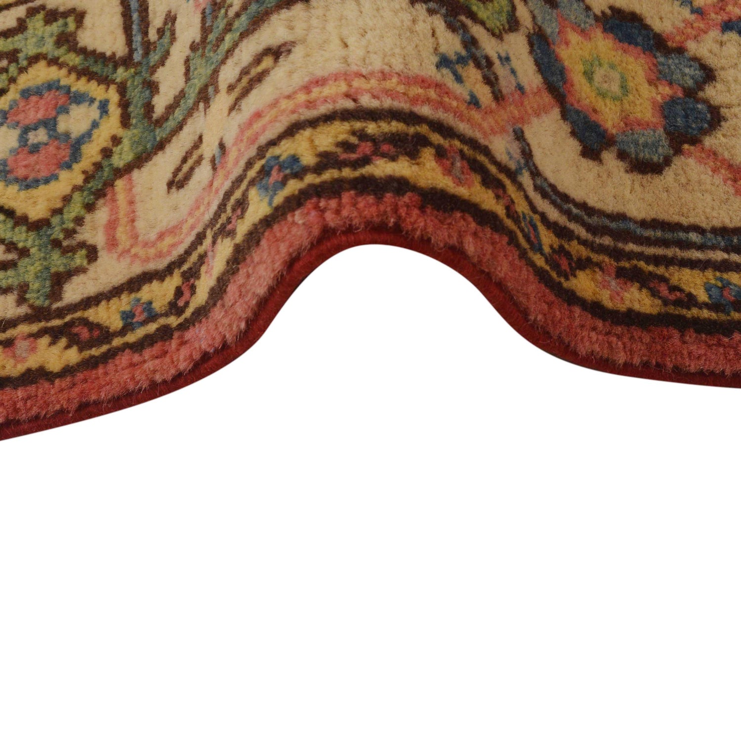 Handmade Persian Design Heriz Carpet 3' 10" x 6' 1" ft / 117 x 186 cm - No. B34690