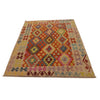 Small Size Chobi Kilim 4' 2" x 5' 7" ft / 128 x 170 cm - No. B34702