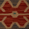 Hand Knotted Flatweave Kilim 4' 3" x 5' 9" ft / 129 x 174 cm - No. B34705