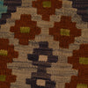 Hand Woven Wool Kelim 5' 1" x 6' 8" ft / 156 x 202 cm - No. B34717