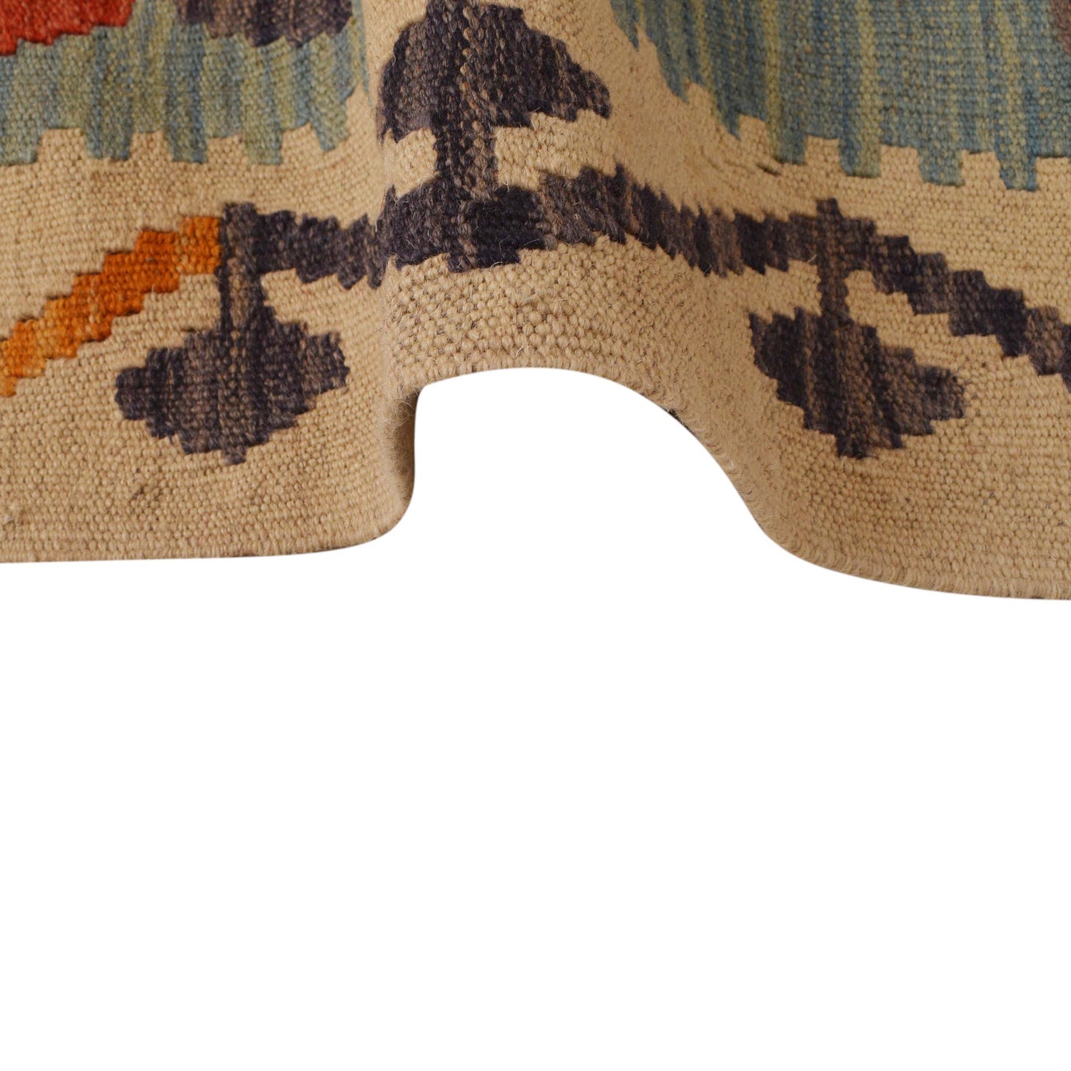 Hand Made Afghan Kilim Runner 2' 9" x 9' 7" ft / 83 x 293 cm - No. B34725