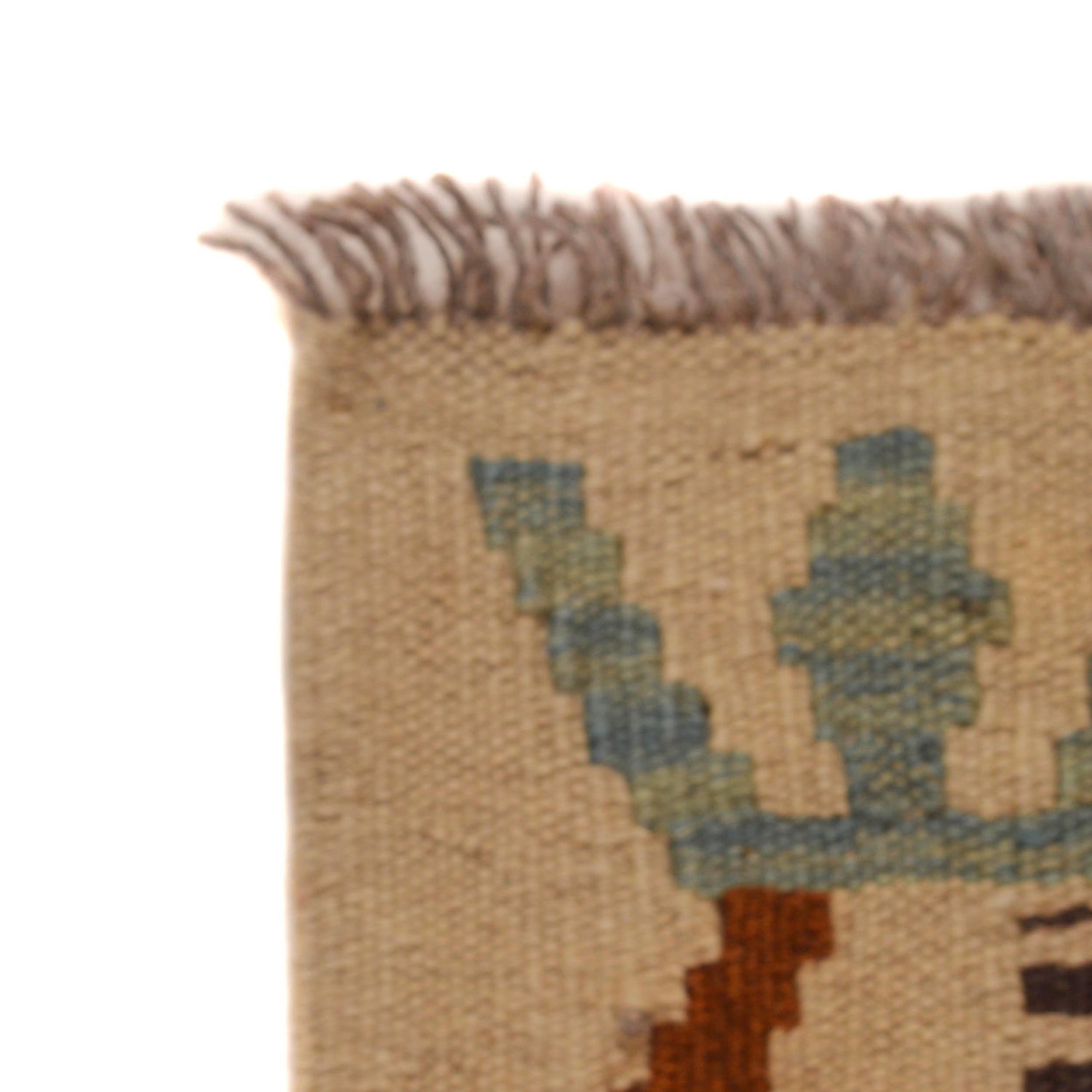 Handmade Turkish Design Wool Kilim Runner 2' 9" x 10' 0" ft / 85 x 305 cm - No. B34733