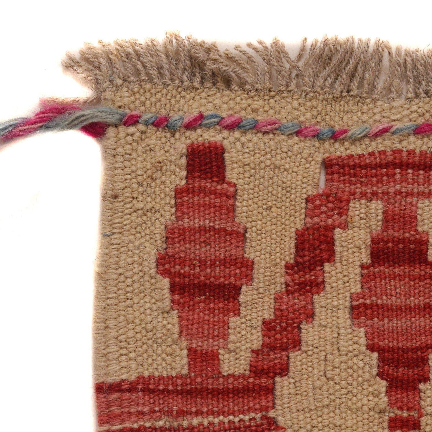 Handmade Vegetable Kelim 3' 5" x 5' 6" ft / 104 x 167 cm - No. B34741