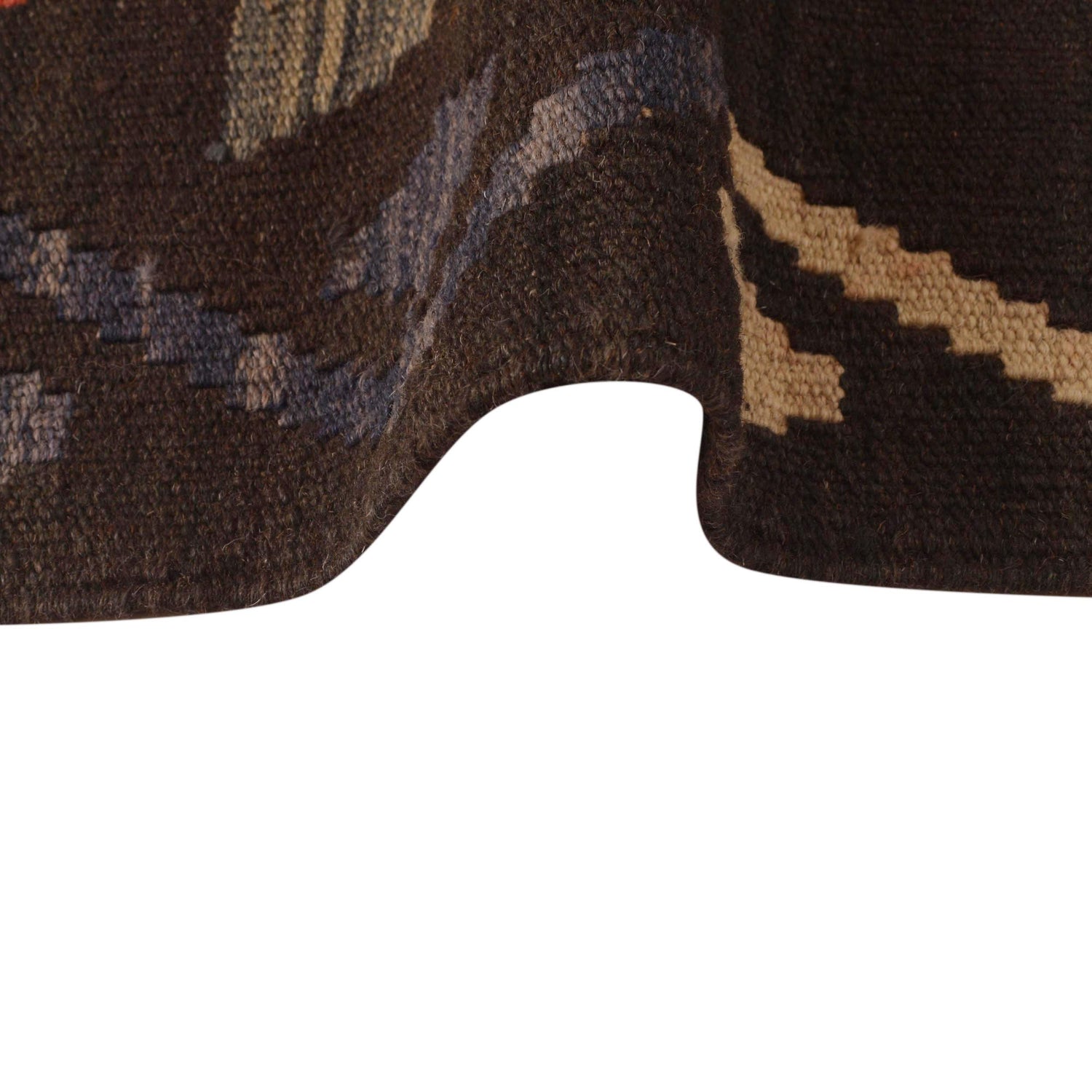 Handmade Vegetable Kilim 4' 6" x 5' 10" ft / 136 x 178 cm - No. B34746