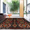 Handmade Vegetable Kilim 4' 6" x 5' 10" ft / 136 x 178 cm - No. B34746