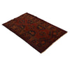 Traditional Baloch Rug 2' 6" x 4' 3" ft / 76 x 129 cm - No. B34876