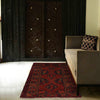 Traditional Baloch Rug 2' 6" x 4' 3" ft / 76 x 129 cm - No. B34876