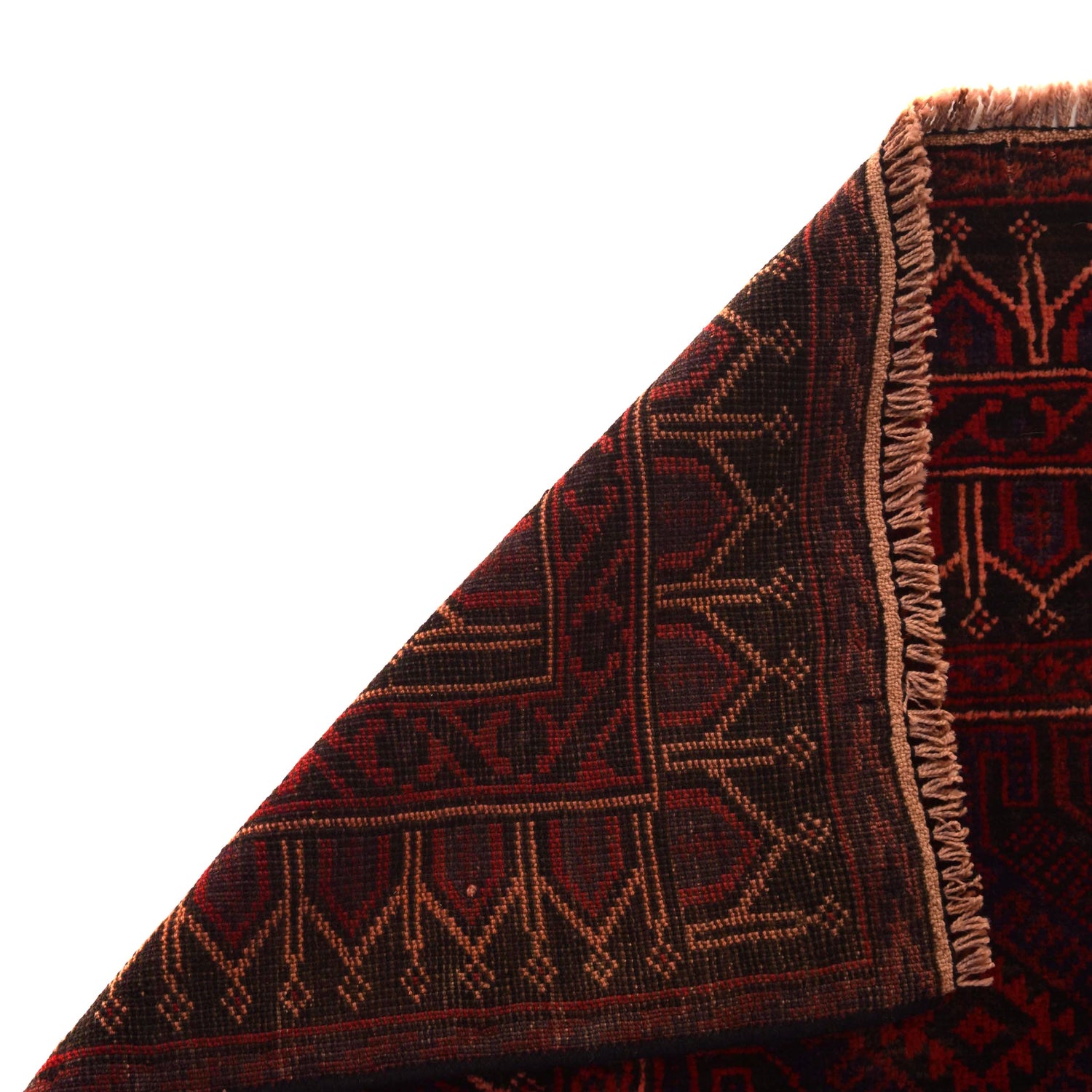 Muslim Prayer Rug 2' 11" x 4' 6" ft / 88 x 138 cm - B34878