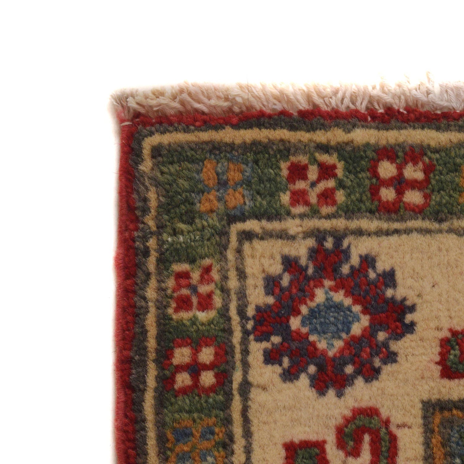 Hand Knotted Kazak Oriental Rug 2' 7" x 3' 9" ft / 78 x 114 cm - No. B35133