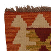 Hand Woven Wool Kelim 2' 7" x 3' 9" ft / 80 x 115 cm - No. B35141