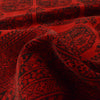 Handmade Red Afghan Filpa Area Carpet - Oriental Wool Rug 6' 10" x 9' 3" ft / 208 x 281 cm - No. B35148