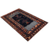 Handmade Picture Area Rug 3' 5" x 6' 0" ft / 105 x 183 cm - No. B35437