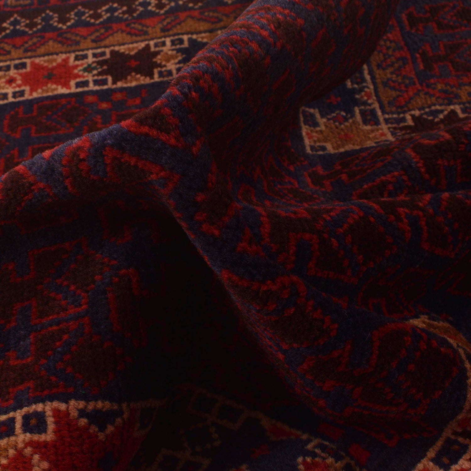 Hand Knotted Prayer Rug 2' 11" x 4' 7" ft / 88 x 140 cm -No. B35440