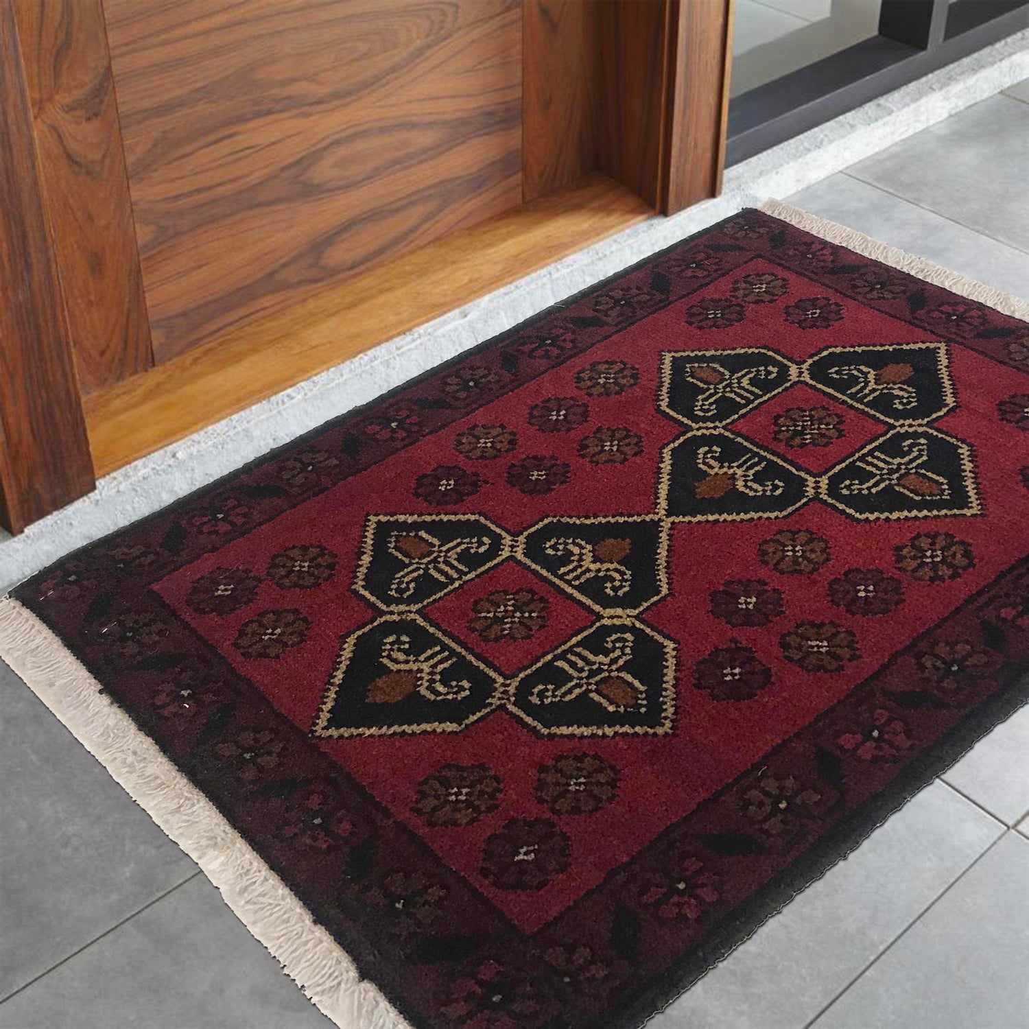 Small Rugs For Doorway 1' 4" x 2' 0" ft / 40 x 60 cm - No. B35639